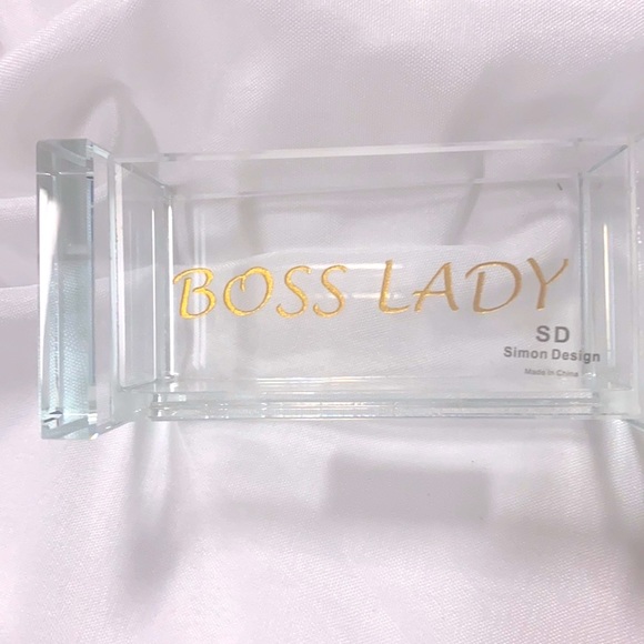Other - New BOSS LADY rare business card holder